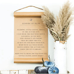 Fall Wall Scrolls