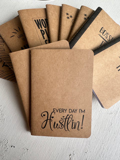 Kraft Paper Motivational Notebook