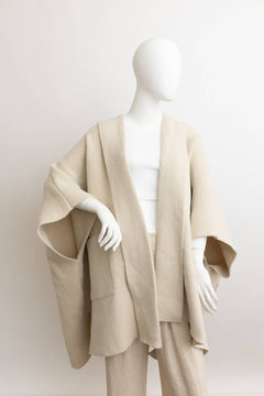 Cozy Plush Solid Color Hooded Ruana