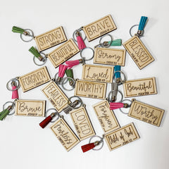 Promises inspirational Keychains