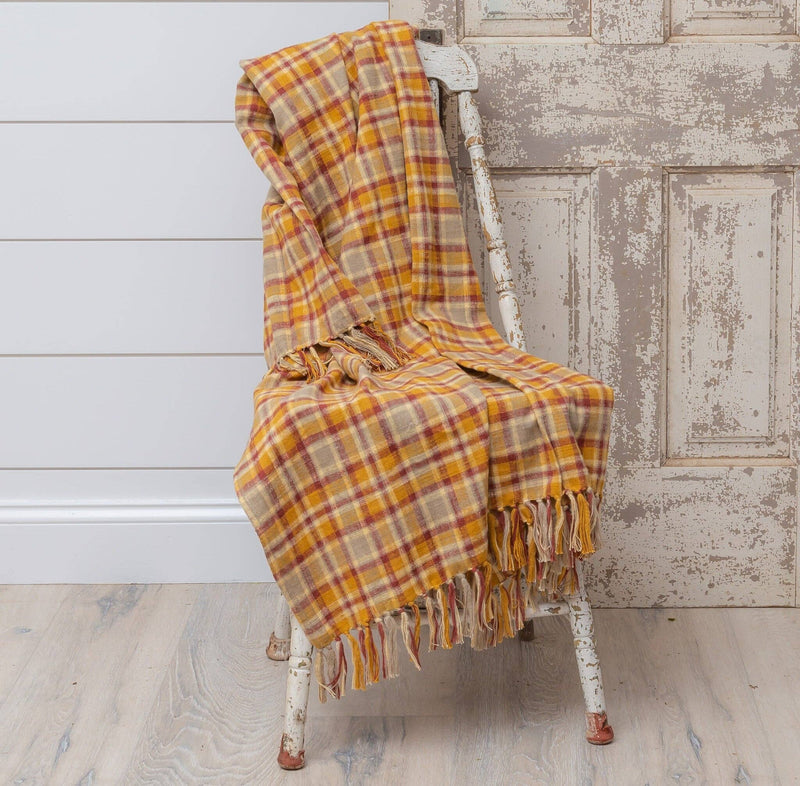 Brushed Flannel Throw