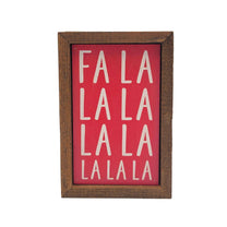 Fa La La - Wall Accent Sign