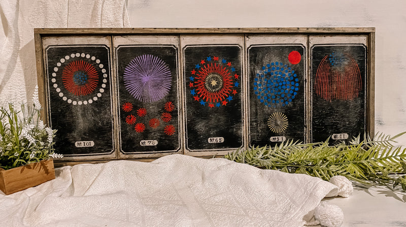 Firework Collection Sign